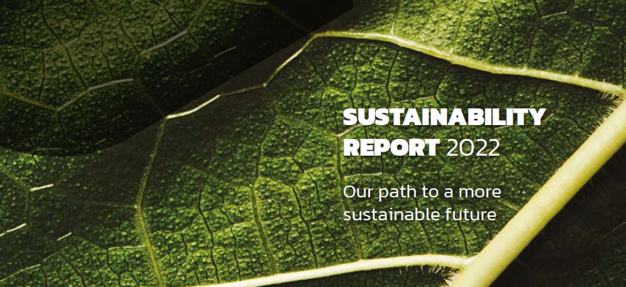 Sustainability report for 2022
